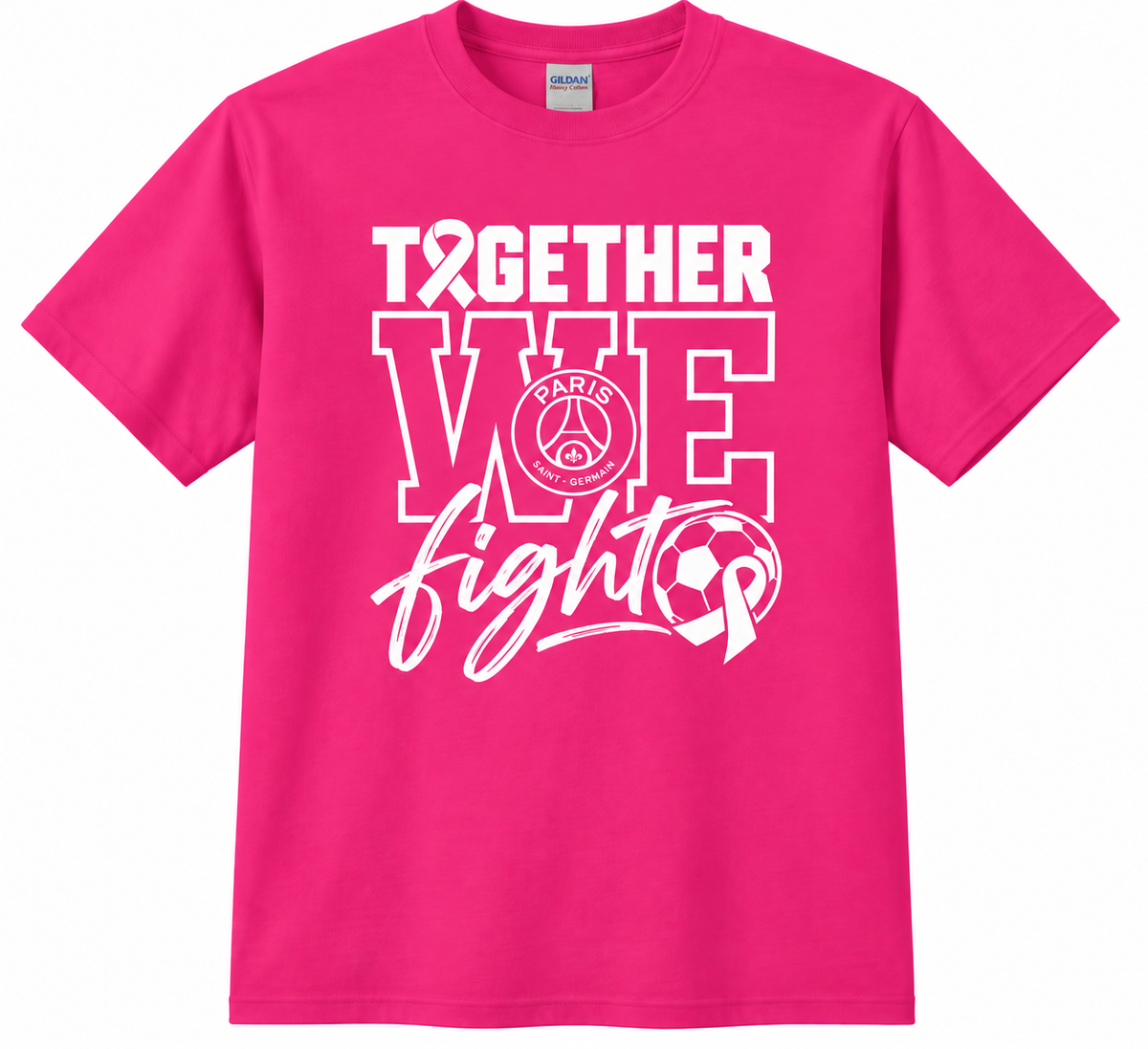 Together We Fight – Breast Cancer Awareness Tee