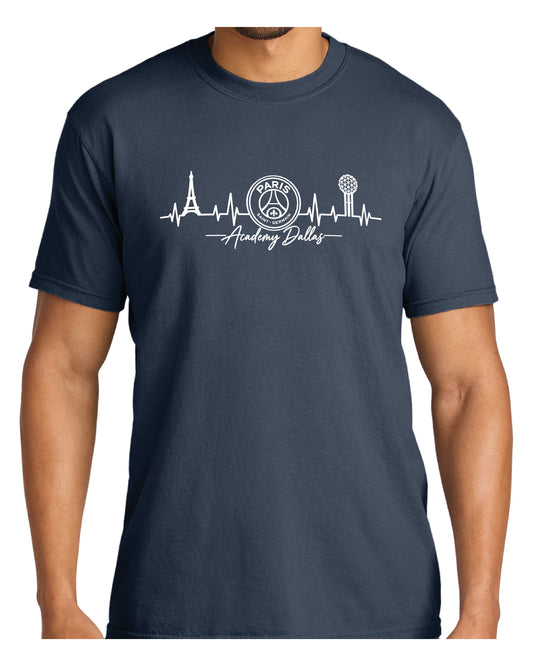 PSG Academy Dallas Heartbeat Tee
